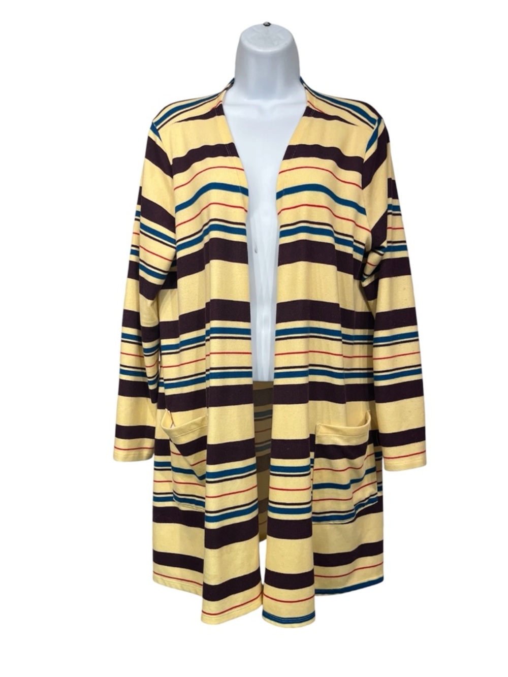 LuLaRoe knit cardigan size large